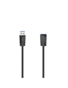 Hama 00200628 cable USB 1,5 m USB A Negro