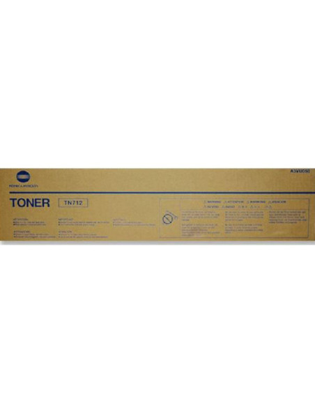 Konica Minolta TN712 cartucho de tóner 1 pieza(s) Original Negro