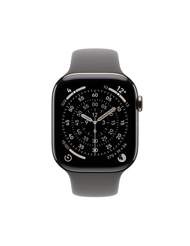 Apple Watch Series 11 OLED 42 mm Digital 374 x 446 Pixeles Pantalla táctil 5G Titanio Wifi GPS (satélite)