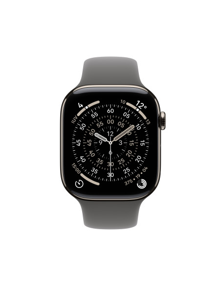 Apple Watch Series 11 OLED 42 mm Digital 374 x 446 Pixeles Pantalla táctil 5G Titanio Wifi GPS (satélite)