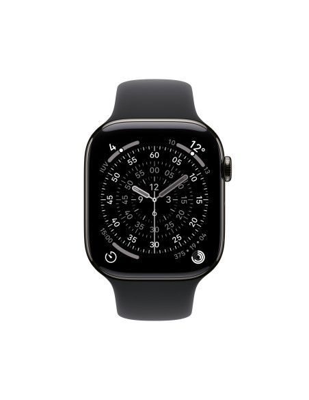 Apple Watch Series 11 OLED 42 mm Digital 374 x 446 Pixeles Pantalla táctil 5G Titanio Wifi GPS (satélite)