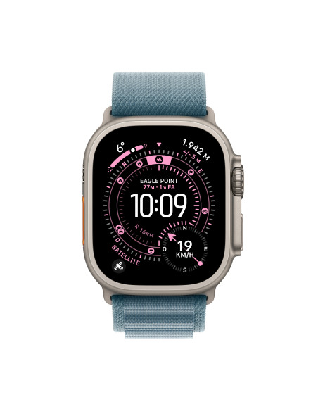 Apple Watch Ultra 3 OLED 49 mm Digital 422 x 514 Pixeles Pantalla táctil 5G Titanio Wifi GPS (satélite)