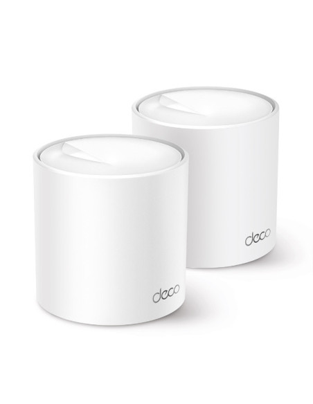 TP-Link Deco X50 (2-pack) Doble banda (2,4 GHz   5 GHz) Wi-Fi 6 (802.11ax) Blanco 3 Interno