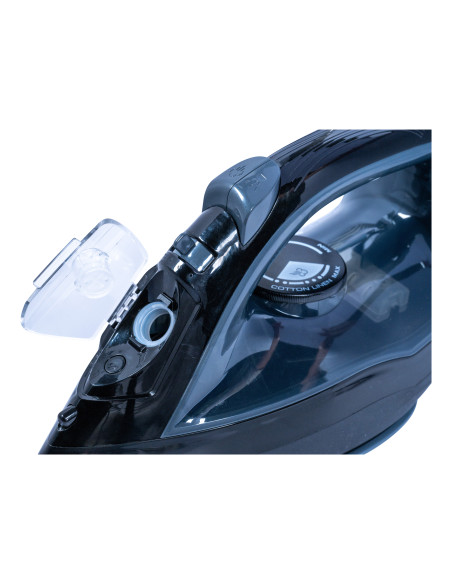 TORNADO TST-2000G plancha Plancha a vapor Suela de cerámica 2000 W Negro