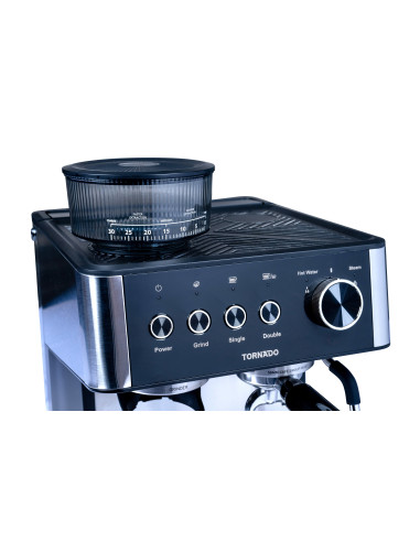 TORNADO TCM5431-GS cafetera eléctrica Semi-automática Máquina espresso 2,3 L