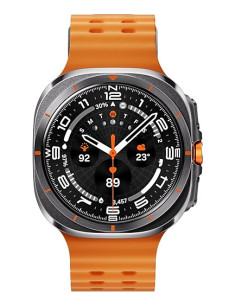 Samsung Galaxy Watch Ultra 3,81 cm (1.5") AMOLED 47 mm Digital 480 x 480 Pixeles Pantalla táctil 4G Gris, Titanio Wifi GPS