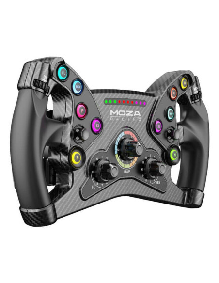 Moza Racing RS047 mando y volante Negro PC