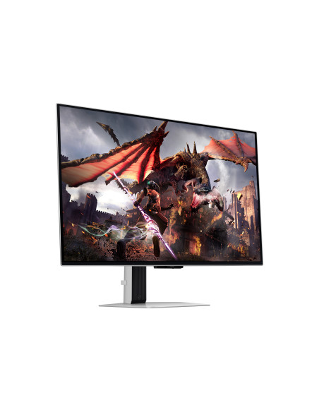Samsung G80SD pantalla para PC 81,3 cm (32") 3840 x 2160 Pixeles 4K Ultra HD OLED Plata