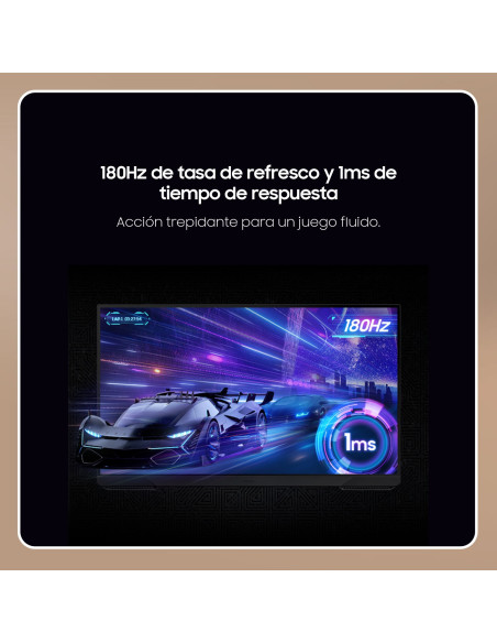 Samsung Monitor Gaming 27" Odyssey G5 G5F1 QHD 180Hz Plano