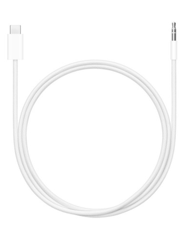 Apple MDV84ZM A cable de audio 1,2 m 3,5mm USB Tipo C Blanco