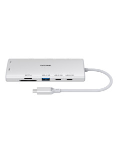 D-Link DUP-A01 hub de interfaz USB 3.2 Gen 1 (3.1 Gen 1) Type-C 10000 Mbit s Blanco