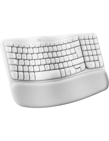 Logitech Wave Keys for Mac teclado Hogar   Oficina Bluetooth QWERTZ Alemán Blanco