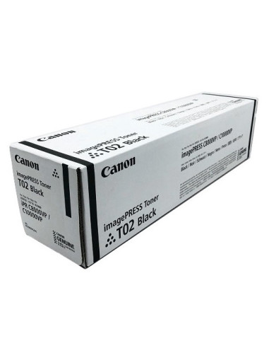 Canon T02 cartucho de tóner 1 pieza(s) Original Negro