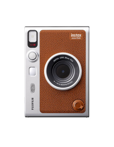 Fujifilm Instax Mini Evo 1 5" 2560 x 1920 Pixeles CMOS Marrón, Plata