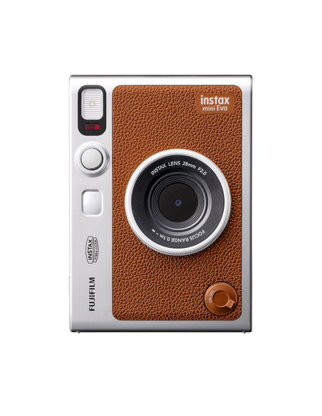 Fujifilm Instax Mini Evo 1 5" 2560 x 1920 Pixeles CMOS Marrón, Plata