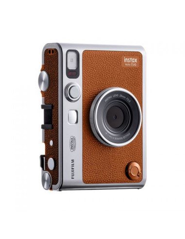 Fujifilm Instax Mini Evo 1 5" 2560 x 1920 Pixeles CMOS Marrón, Plata