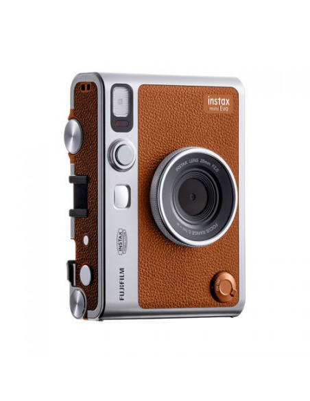 Fujifilm Instax Mini Evo 1 5" 2560 x 1920 Pixeles CMOS Marrón, Plata