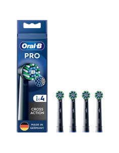 Oral-B CrossAction 4 pieza(s) Negro