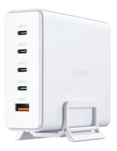 D-Link DCF-241 cargador de dispositivo móvil Universal Blanco Corriente alterna Carga rápida Interior
