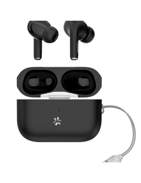Celly HARMONYBK auricular y casco Auriculares Inalámbrico Dentro de oído Llamadas Música USB Tipo C Negro
