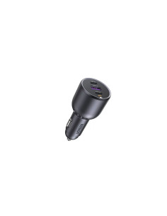 Ugreen 130W 3-Port Fast Car Char gray Auriculares, Ordenador portátil, Teléfono móvil, Portátil, Batería portátil, Teléfono