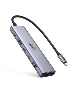 Ugreen REVODOK 7-IN-1 4K@60HZ HDMI DOCK Acoplamiento Base Gris