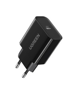 Ugreen 10191 cargador de dispositivo móvil Universal Negro Corriente alterna Carga rápida Interior 2
