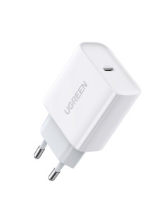 Ugreen 60450 cargador de dispositivo móvil Universal Blanco Corriente alterna Carga rápida Interior