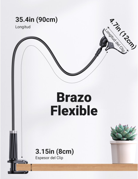 Ugreen 80906 soporte Soporte pasivo Teléfono móvil smartphone Negro