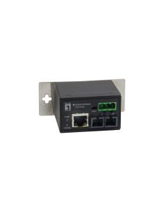 LevelOne IEC-4002 convertidor de medio 100 Mbit s Multimodo Negro