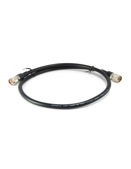 LevelOne ANC-4110 cable coaxial CFD400 1 m Negro