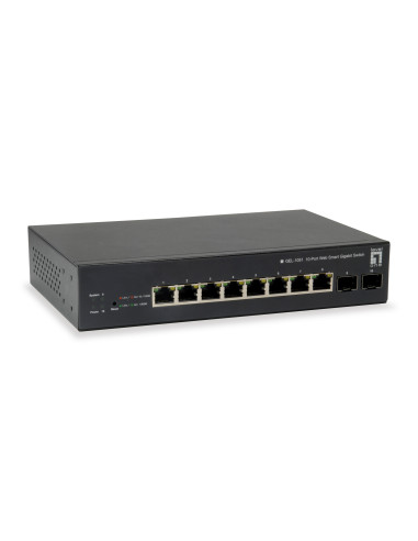 LevelOne GEP-1051 switch Gestionado L2 L3 L4 Gigabit Ethernet (10 100 1000) Energía sobre Ethernet (PoE) Negro