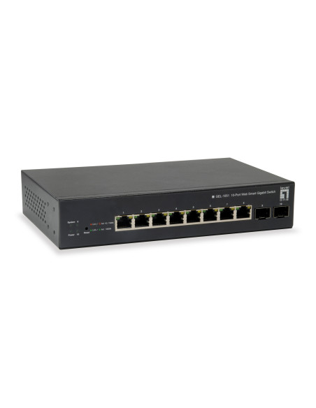 LevelOne GEP-1051 switch Gestionado L2 L3 L4 Gigabit Ethernet (10 100 1000) Energía sobre Ethernet (PoE) Negro