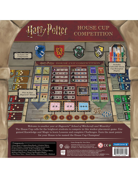 Asmodee Harry Potter  House Cup Competition Juego de mesa Estrategia