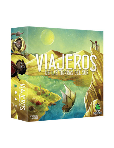 Asmodee Viajeros de las tierras del sur 90 min Juego de mesa Lógico