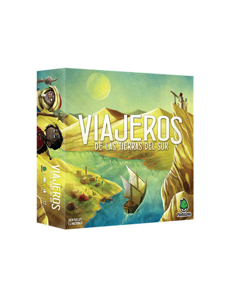 Asmodee Viajeros de las tierras del sur 90 min Juego de mesa Lógico