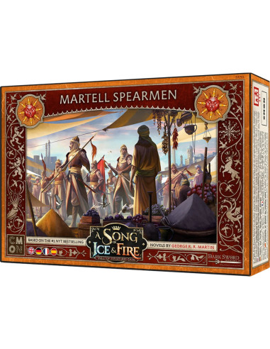 Asmodee Lanceros Martell CHYF  Lanceros Martell Juego de mesa Estrategia
