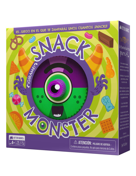 Asmodee Exploding Kittens EKISNMO01ES juego de tablero Snack Monster 15 min Juego De Cartas Partido