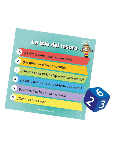 Asmodee G123427 juego de tablero BrainBox Érase una vez 10 min Juego De Cartas