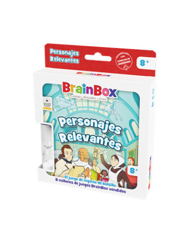 Asmodee BrainBox Pocket Personajes Relevantes