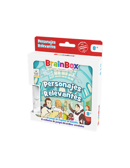 Asmodee BrainBox Pocket Personajes Relevantes