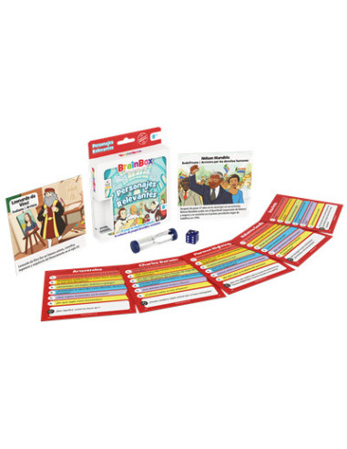 Asmodee BrainBox Pocket Personajes Relevantes