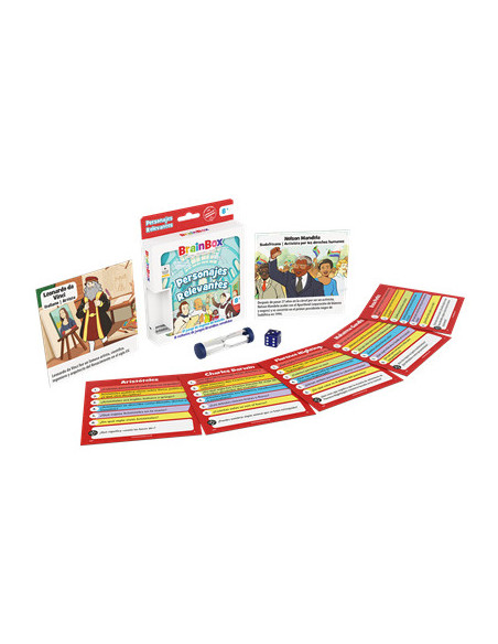 Asmodee BrainBox Pocket Personajes Relevantes