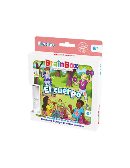 Asmodee BrainBox Pocket El cuerpo