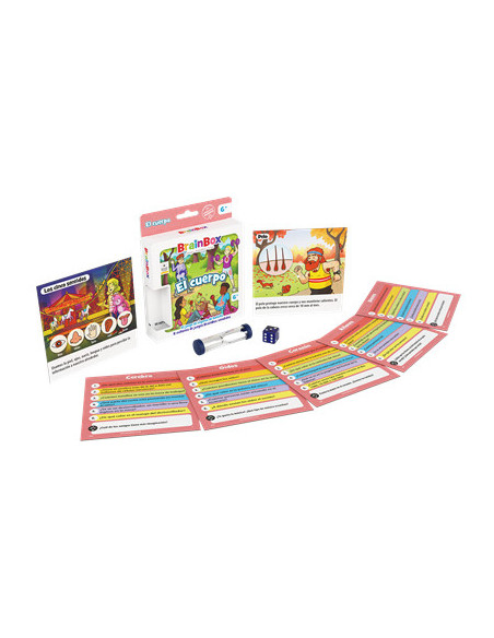 Asmodee BrainBox Pocket El cuerpo