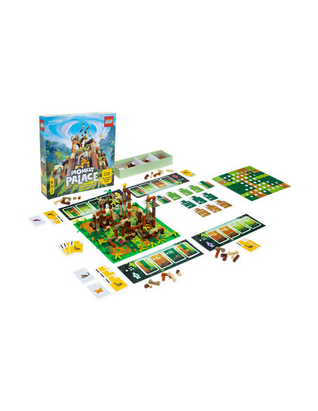 Asmodee Monkey Palace 60 min Juego De Cartas Lógico