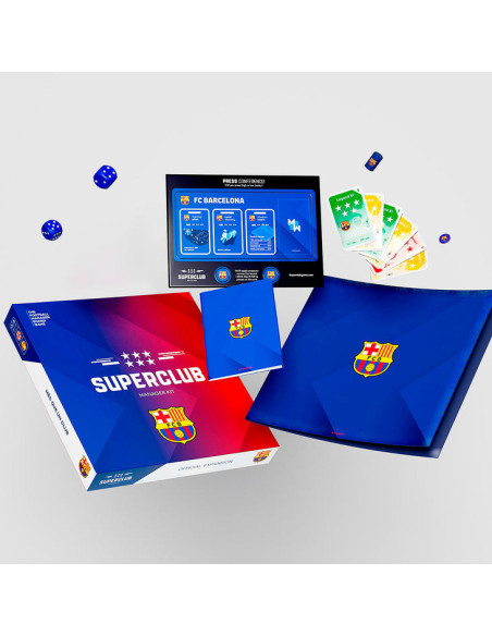 Asmodee SCBARMK22 juego de tablero Superclub FC Barcelona Expansión de juego de mesa Estrategia