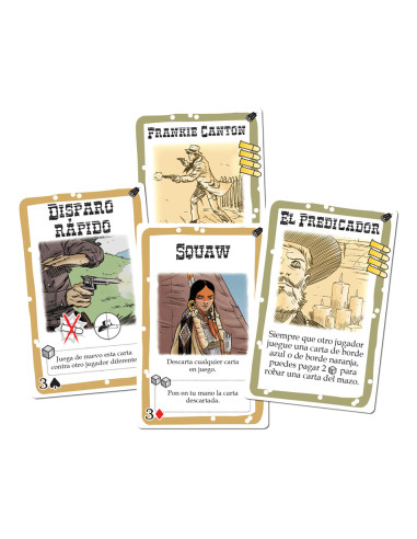 Asmodee EEDVBA07 juego de tablero Bang! Armados y peligrosos 40 min Juego De Cartas Interpretación de roles