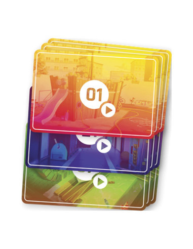 Asmodee Flashback Zombie Kidz 15 min Juego De Cartas Lógico