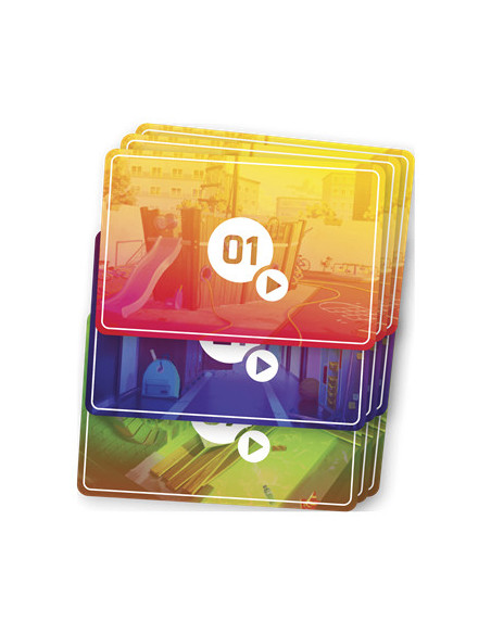 Asmodee Flashback Zombie Kidz 15 min Juego De Cartas Lógico